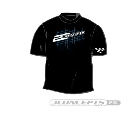 JConcepts 20th Anniversary grid T-shirt - Youth, M 