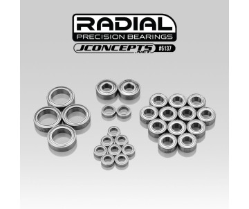 JConcepts RC10B7 Radial NMB bearing set, 28pc - Fits, RC10B7 (Fits – Team Associated RC10B7)
