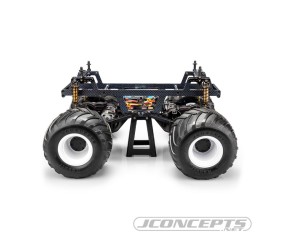 JConcepts Regulator chassis set, carbon fiber - blue hue (Fits – JConcepts Regulator chassis conversion)