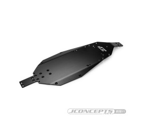 JConcepts - RC10B7 chassis, -4mm, hard anodized - black (Fits – RC10B7 | RC10B7D)