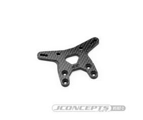 JConcepts RC10B7 carbon fiber front shock tower - black