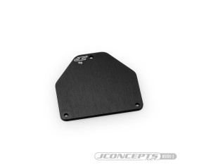 JConcepts - RC10B7 aluminum servo weight plate (6g) - black