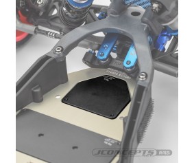 JConcepts - RC10B7 steel servo weight plate, set (Fits – RC10B7 | RC10B7D)