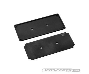 JConcepts - RC10B7 steel electronics plate, set (Fits – RC10B7 | RC10B7D)
