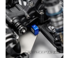 JConcepts RC10B7 aluminum C mount - blue (Fits – RC10B7 | RC10B7D)