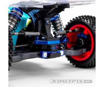 JConcepts - RC10B7 aluminum D mount - blue 