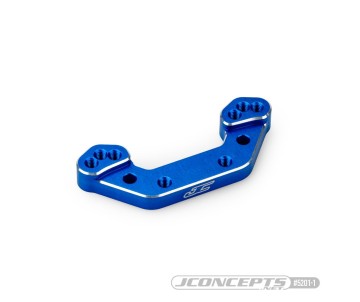JConcepts - RC10B7 aluminum rear ball-stud mount - blue