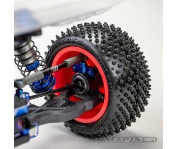 JConcepts - RC10B7 aluminum rear hub link mount - black 