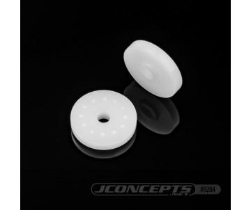 JConcepts 13mm shock pistons, 2.3mm machined with dimples, 2pc