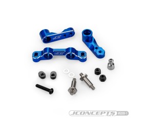 JConcepts - RC10B7 | RC10B7D steering kit, blue 