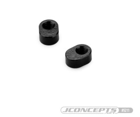 JConcepts - RC10B7 Threaded ball-stud height adjustment insert, 2pc (Fits – JC #5209 RC10B7 steering kit)