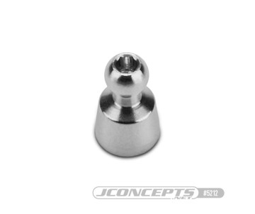 JConcepts - RC10B7 Steering drag-link ball-stud, tall, 1pc (Fits – JC #5209 RC10B7 steering kit)