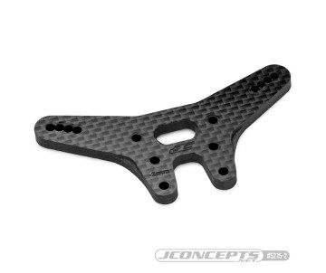 JConcepts – RC10B7 -2mm carbon fiber rear shock tower - black (Fits – RC10B7 | RC10B7D)