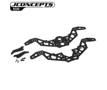 JConcepts - Mini LMT carbon fiber chassis set w/ wheelie bar