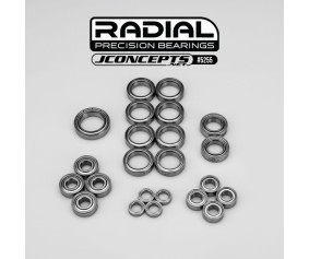 JConcepts Radial NMB bearing kit - Fits XRAY XB4 2024, 2025