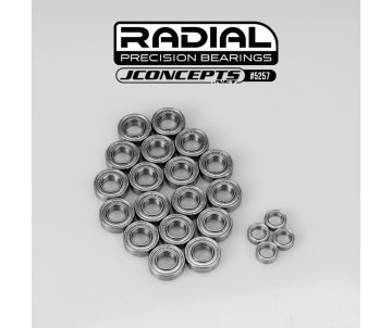 JConcepts Radial NMB bearing kit - Fits XRAY XB8 2025 w/ universals 