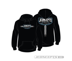 JConcepts Checkers or Wreckers 2025 pull-over hoodie sweatshirt, S