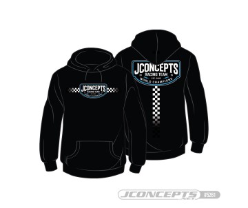 JConcepts Checkers or Wreckers 2025 pull-over hoodie sweatshirt, XL