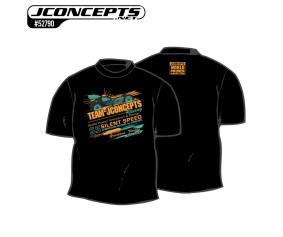 JConcepts, Retro orange / teal t-shirt, L