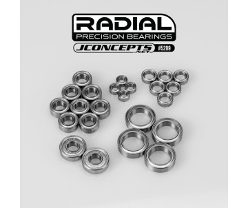 JConcepts - TLR 22X DC | 22X AC Radial NMB bearing set, 24pc 