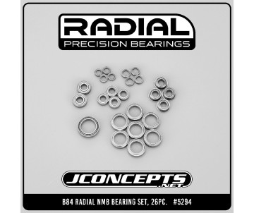 JConcepts - B84 Radial NMB bearing set, 26pc.