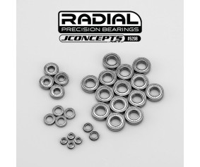 JConcepts - Sworkz S35-4 Evo Radial NMB bearing set, 26pc.