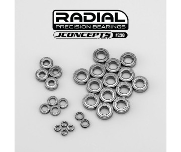 JConcepts - Sworkz S35-4 Evo Radial NMB bearing set, 26pc.