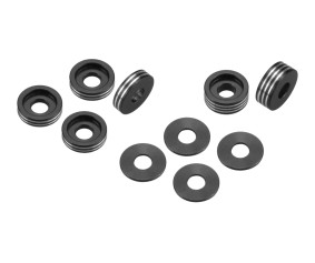 JConcepts Dirt Racing Products Recessed Ball-Stud Washer Set (Black)