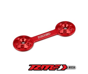 JConcepts RM2 bridge 1/8th wing button - red