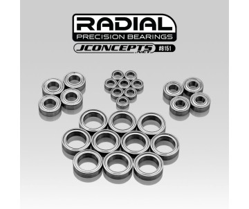 JConcepts Radial NMB Bearing Set (26) Fits - Tekno SCT410SL, EB410.2, ET410.2 