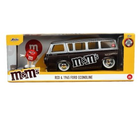 Jada 1/24 1965 Ford Econoline Van with Red M&M's