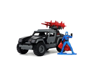 Jada 1/32 GI Joe Stinger with Cobra Commander