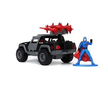 Jada 1/32 GI Joe Stinger with Cobra Commander