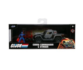 Jada 1/32 GI Joe Stinger with Cobra Commander