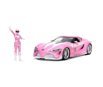 Jada 1/24 Toyota FT-1 Concept with PINK RANGER
