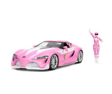 Jada 1/24 Toyota FT-1 Concept with PINK RANGER