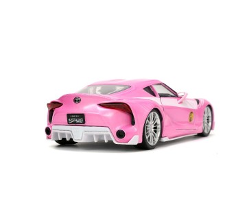 Jada 1/24 Toyota FT-1 Concept with PINK RANGER