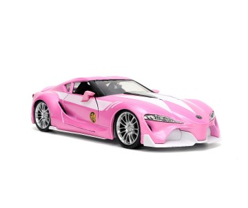 Jada 1/24 Toyota FT-1 Concept with PINK RANGER