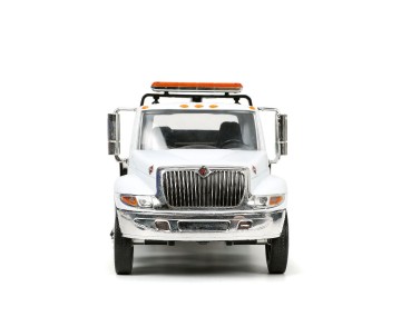 Jada 1/24 International Flat Bed Truck - Glossy White