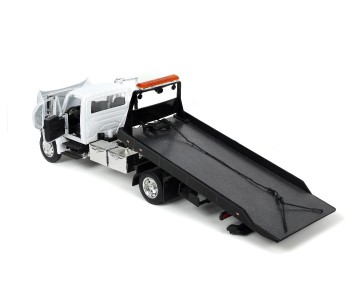 Jada 1/24 International Flat Bed Truck - Glossy White
