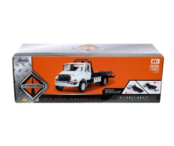 Jada 1/24 International Flat Bed Truck - Glossy White