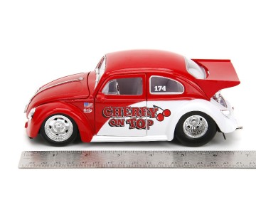 Jada 1/24 Punch Buggy 1959 VW Drag Beetle