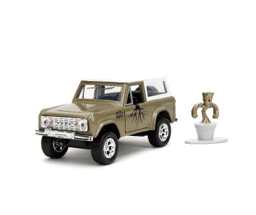 Jada 1/32 1973 Ford Bronco With GROOT