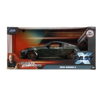 Jada Toys 1/24 Fast X - 2023 Nissan Z, Glossy Dark Green