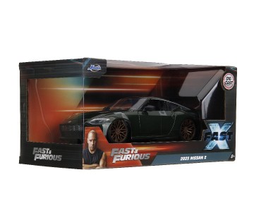 Jada Toys 1/24 Fast X - 2023 Nissan Z, Glossy Dark Green