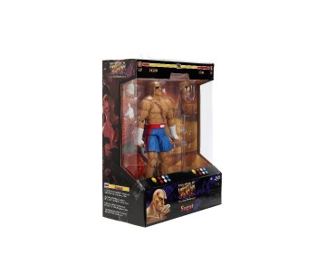 Jada 1/12 Action Figure - Street Fighter Deluxe - Sagat