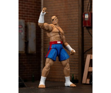 Jada 1/12 Action Figure - Street Fighter Deluxe - Sagat