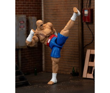 Jada 1/12 Action Figure - Street Fighter Deluxe - Sagat