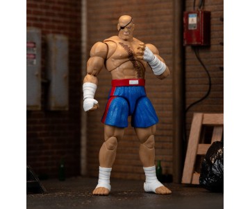 Jada 1/12 Action Figure - Street Fighter Deluxe - Sagat