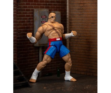 Jada 1/12 Action Figure - Street Fighter Deluxe - Sagat